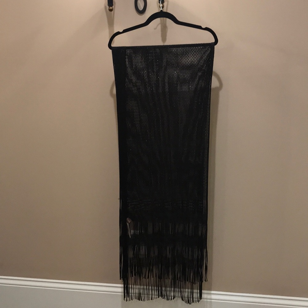 Oversized Black Wrap